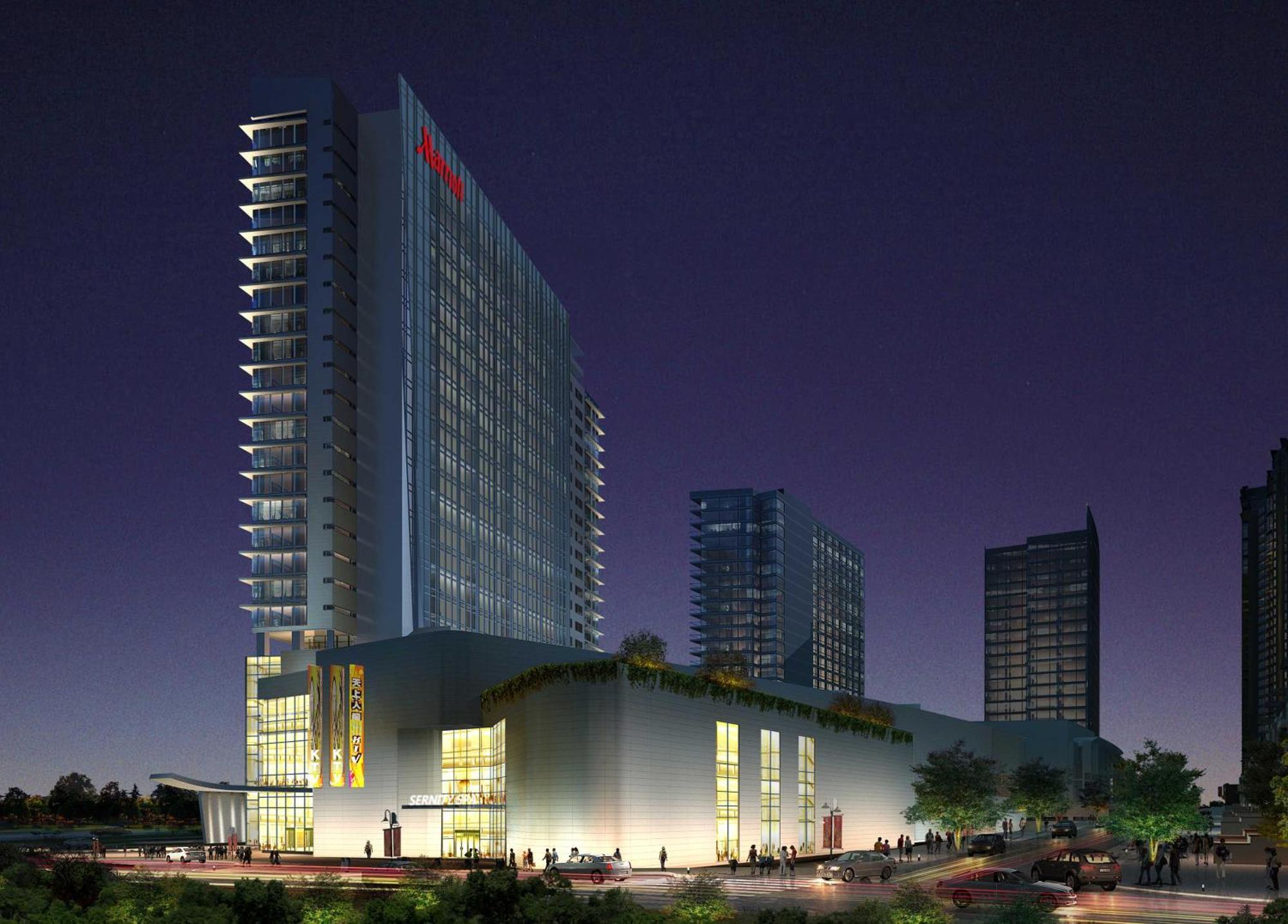 Zhuzhou Marriott Hotel Buitenkant foto