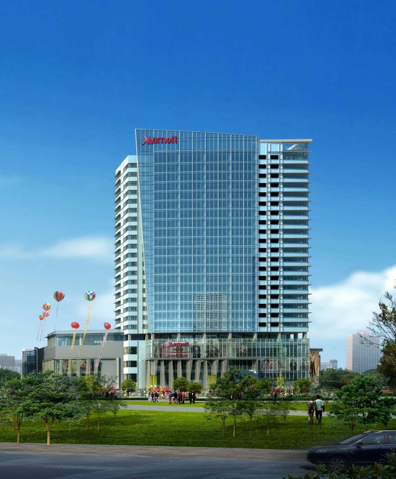 Zhuzhou Marriott Hotel Buitenkant foto